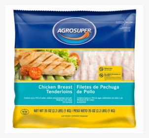 Chicken-tenderloins 2lb - Agrosuper Chicken Breast Tenderloins, HD Png Download, Free Download