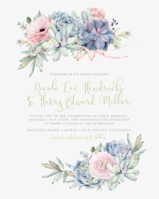 Wedding Card Png, Transparent Png, Free Download