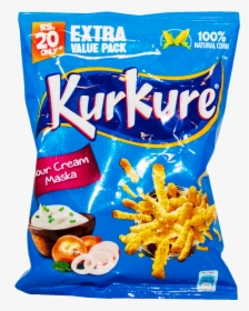 Kurkure Extra Value Pack Sour Cream Maska Chips - Kurkure Chutney Chaska, HD Png Download, Free Download