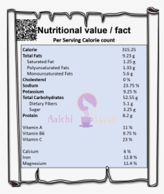 Calories In 1 Chakli, HD Png Download, Free Download