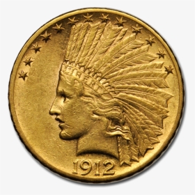 Picture Of $10 Indian Head Gold Coins Xf - Numismatic Coins, HD Png Download, Free Download
