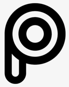 ▪ ʇɹ∀sɔᴉԁ ▪ - Picsart Logo Png Black, Transparent Png, Free Download
