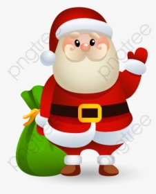 Transparent Christmas Socks Png - Santa Claus Clipart, Png Download, Free Download