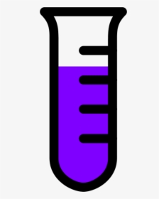 Glass Test Tube Chemical Laboratory Icon - Test Tube Clipart Png, Transparent Png, Free Download