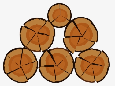 Clipart Wood Pile, HD Png Download, Free Download