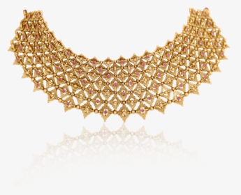 Splendorous Azva Bridal Gold Necklace, HD Png Download, Free Download