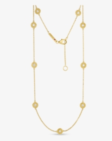 Roberto Coin Necklace With Diamond Stations - Png And Sons Gold Chain, Transparent Png, Free Download