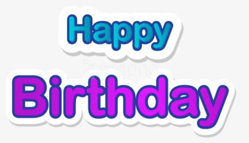 Free Png Download Happy Birthday Text Element Png Images, Transparent Png, Free Download