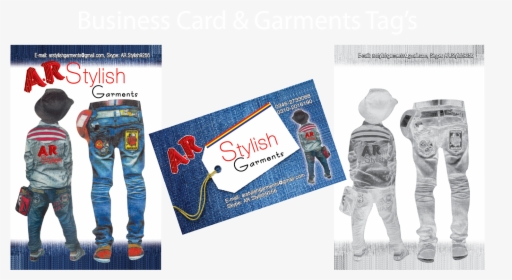 Business Card Garments Tags - Garments Clothing Visiting Card, HD Png Download, Free Download
