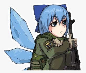 Cirno Military, HD Png Download, Free Download
