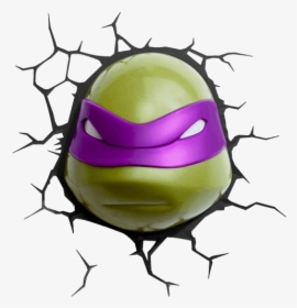 Ninja Turtles Drawing Games - Ninja Turtles Donatello Face, HD Png Download, Free Download