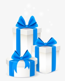 Instant Holiday Gifts - Cajas De Regalos Azules, HD Png Download, Free Download