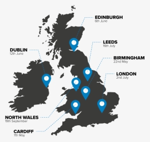 Universities In The Uk Map, HD Png Download, Free Download