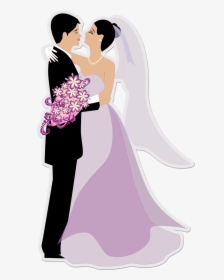 Transparent Bridal Png - Clip Art Designs For Wedding Invitations, Png Download, Free Download