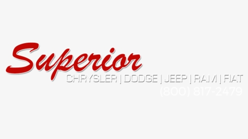 Superior Chrysler Dodge Jeep Ram Fiat - Calligraphy, HD Png Download, Free Download