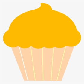 Cupcake Clip Art - Yellow Clipart Cupcakes Transparent Background, HD Png Download, Free Download