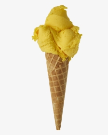 Mango Ice Cream Cone Png, Transparent Png, Free Download