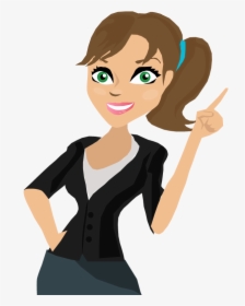 Business Woman Clip Art Png, Transparent Png , Png - Business Woman Cartoon Png, Png Download, Free Download