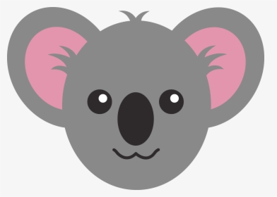 Draw A Koala Face, HD Png Download, Free Download