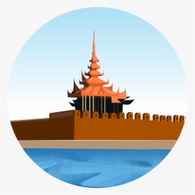 Mandalay Palace, Burmese, Graphic Design - Mandalay Palace Logo, HD Png Download, Free Download