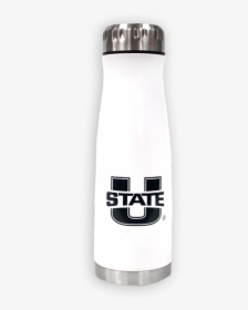Utah State U-state Thermos Water Bottle White - Utah State University, HD Png Download, Free Download