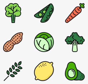 Garden Svg Vegetables - Vegetable Icon Png, Transparent Png, Free Download