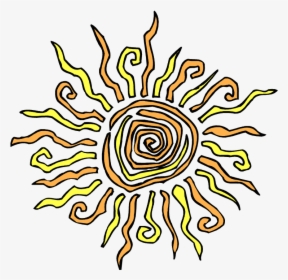 Spiral Sun Png - Sun Clipart, Transparent Png, Free Download