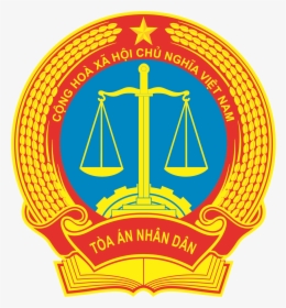 Emblem Of The People"s Court Of Vietnam - Supreme People's Court Of Vietnam, HD Png Download, Free Download