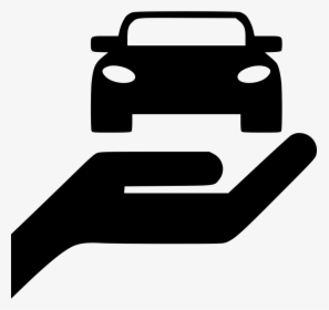 Car Service Auto Automobile Transport Lease Hand - Car Hand Icon Png, Transparent Png, Free Download