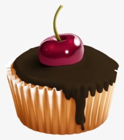 Gateaux,tubes Muffins, Birthday Cake, Tube, Clip Art, - Black Cherry, HD Png Download, Free Download
