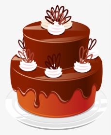 Chocolate Birthday Cake - Birthday Items Png Transparent, Png Download, Free Download