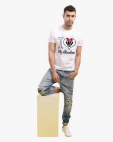 Special Valentines Men T Shirt By Swapon’s World Sw3251t - Jeans T Shirt Gents Png, Transparent Png, Free Download