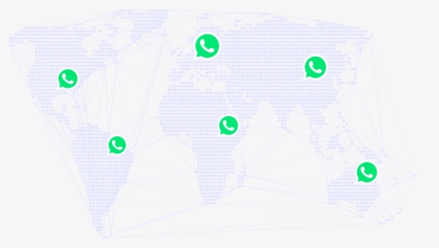 Whatsapp Distribution Global - World Map Sketch Free, HD Png Download, Free Download