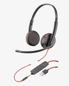 Plantronics Blackwire C3225 Usb Headset, HD Png Download, Free Download