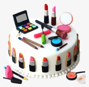 Makeup Kit Cake 2kg - Cosmetic Birthday Cake, HD Png Download, Free Download
