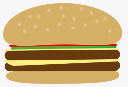 Junk Food Clipart Burger - Burgerbolle Png, Transparent Png, Free Download