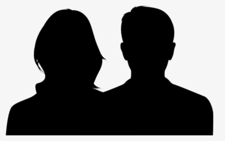 Couple Clip Arts - Male And Female Head Silhouette, HD Png Download, Free Download