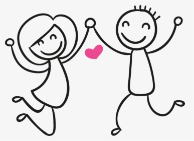 Stick People In Love, HD Png Download, Free Download