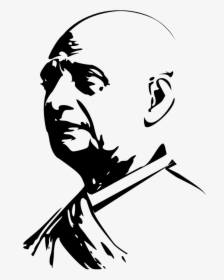 India-1293882 - Statue Of Unity Drawing, HD Png Download, Free Download
