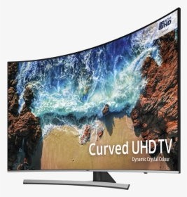 Transparent Led Tv Png - Samsung 65 Curved, Png Download, Free Download