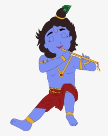 Krishna Clipart Kanha - Transparent Krishna Cartoon Png, Png Download, Free Download