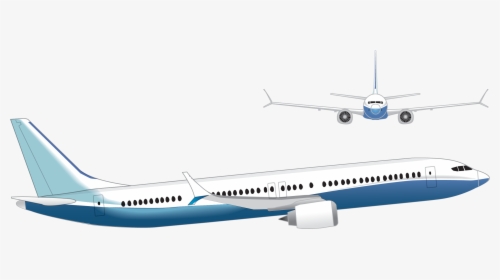 Illustration Of A 737 Max In Flight - Boeing 737 Next Generation, HD Png Download, Free Download