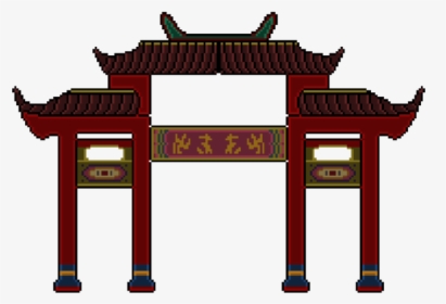 Temple Oranges Png - Transparent Chinese Temple Clipart, Png Download, Free Download
