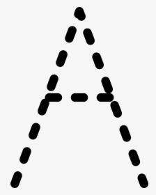 Letter A Tracing, HD Png Download, Free Download