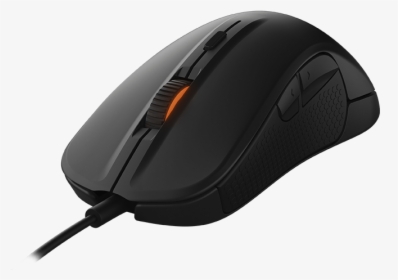 Rival 300 Black - Gamer Mouse 3 Side Buttons, HD Png Download, Free Download
