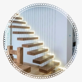 Vertical Wire Stair Railing, HD Png Download, Free Download