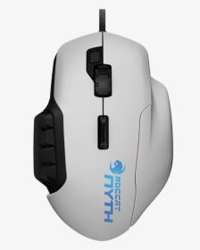 Modular Mmo Gaming Mouse, White - Roccat Mouse, HD Png Download, Free Download
