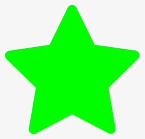Green Up Arrow Png - Green Star Clip Art, Transparent Png, Free Download