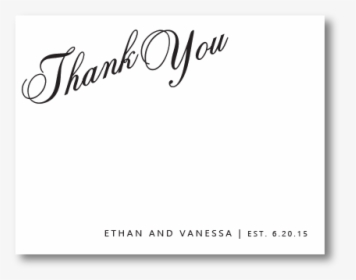 Madeleine Wedding Invitation Collection Thank You Card - Stv Group, HD Png Download, Free Download