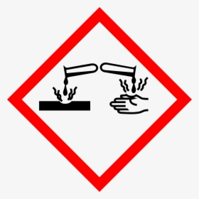 Chemical Hazard Corrosive, HD Png Download, Free Download